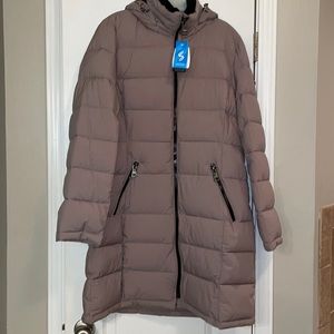 Andrew Marc long puffer jacket